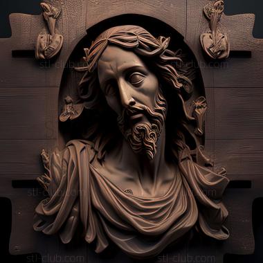 3D model st jesus (STL)